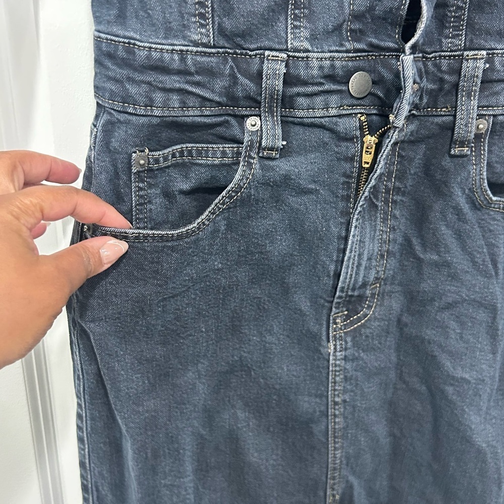 NWOT Universal Thread Denim Maxi Dress - Picture 4 of 6